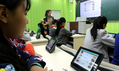 電子書包物聯(lián)網(wǎng)撐起智慧課堂